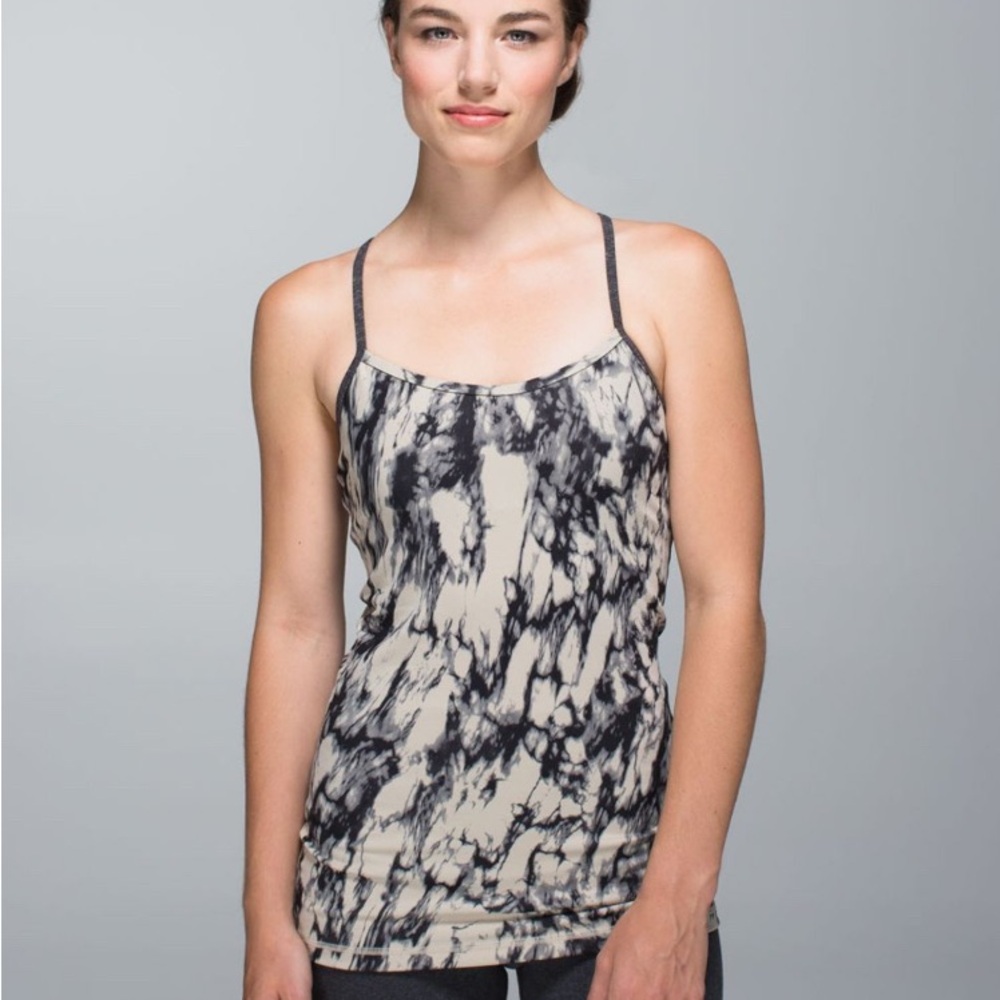 Marble Print Women's Top